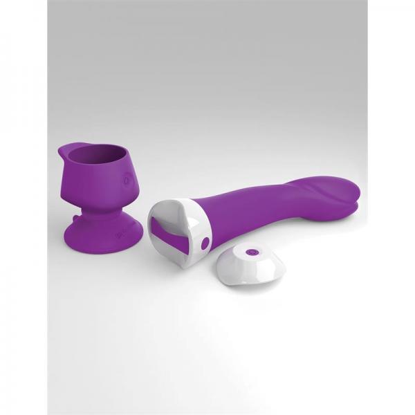3Some Wall Banger G Purple Silicone Vibe
