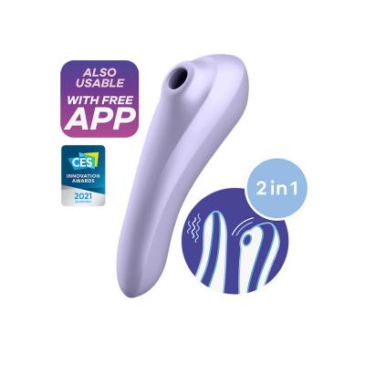 Satisfyer App Enabled Dual Pleasure Air Pulse Vibrator Lilac