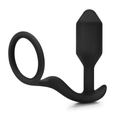 b-Vibe Snug And Tug Anal Plug And Cock Ring