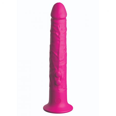 Classix Vibrating Suction Cup Silicone Wall Banger Pink